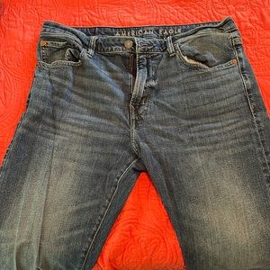 American Eagle flex relaxed straight mens jeans